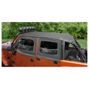 Rugged Ridge, Pocket Island Topper, Black Diamond, for 10-12 Jeep Wrangler Unlimited JK 4 Door Rugged Ridge, Pocket Island Topper, Black Diamond, for 10-12 Jeep Wrangler Unlimited JK 4 Door