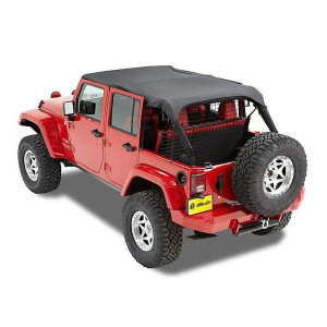 Bestop, Header Safari Bikini Top, for 10-18 Jeep Wrangler Unlimited JK 4 Door