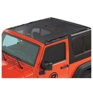 Bestop, Sun Bikini Extended Mesh Top, for 18-23 Jeep Wrangler JL 2-Door