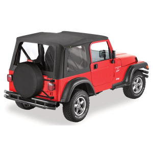 Sailcloth Replace-a-top Soft Top, Black Denim