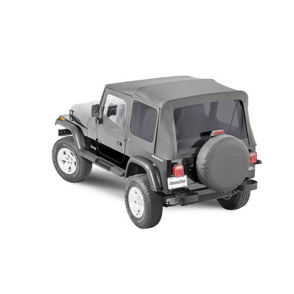 Premium Replacement Soft Top with Tinted Windows, Black Diamond Premium Replacement Soft Top with Tinted Windows, Black Diamond