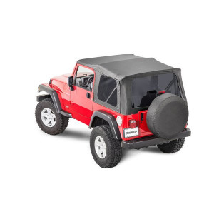 Premium Replacement Soft Top with Tinted Windows, Black Diamond