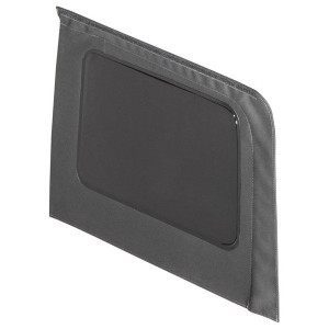Mopar, Black Twill Quarter Window, for Driver Side on 13-18 Jeep Wrangler JK Unlimited