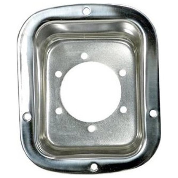 OMIX, Stainless Steel Gas Filler Bezel, for 76-95 Jeep CJ & Wrangler YJ OMIX, Stainless Steel Gas Filler Bezel, for 76-95 Jeep CJ & Wrangler YJ