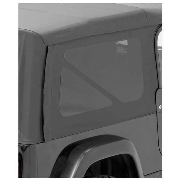 Passenger Side Tinted Window, Black Diamond