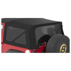Bestop, Tinted Window Kit, for 07-09 Jeep Wrangler JK 2 Door with Twill Replace-a-top NX & Twill Supertop NX