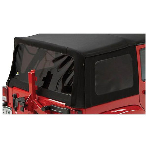 Bestop, Tinted Window Kit, for 10-18 Jeep Wrangler Unlimited JK 4 Door with Twill Replace-a-top NX Bestop, Tinted Window Kit, for 10-18 Jeep Wrangler Unlimited JK 4 Door with Twill Replace-a-top NX