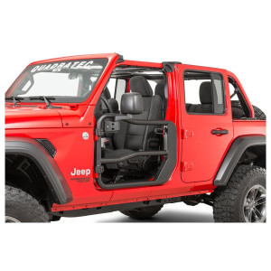 Fortis Tube Doors, Front Tube Doors with Mirrors