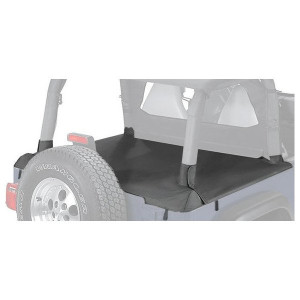 Rampage Products, Tonneau Cover, Black Denim, for 97-06 Jeep Wrangler TJ with Factory Soft Top Rampage Products, Tonneau Cover, Black Denim, for 97-06 Jeep Wrangler TJ with Factory Soft Top
