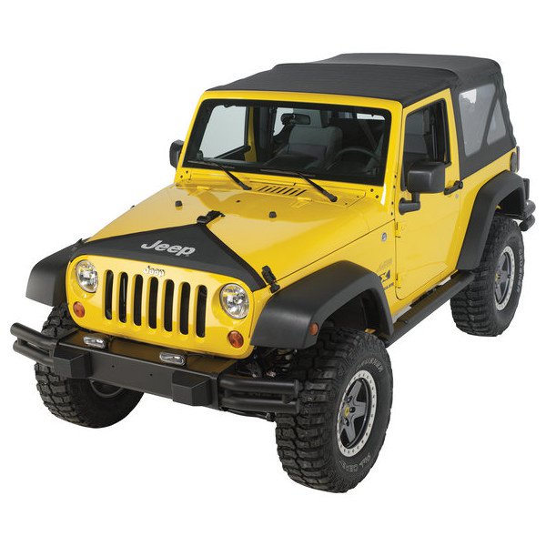 Mopar, Hood Cover with Jeep Logo, for 07-18 Jeep Wrangler JK