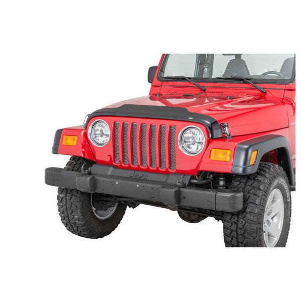 AVS, Aeroskin Bug Deflector, Black, for 97-06 Jeep Wrangler TJ AVS, Aeroskin Bug Deflector, Black, for 97-06 Jeep Wrangler TJ