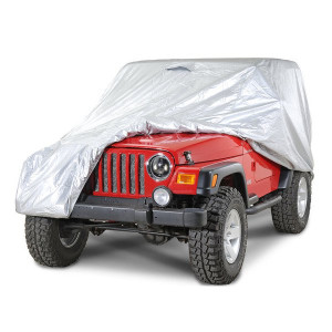 Rampage Products, Silver MultiGuard Full Cover, for 87-06 Jeep Wrangler YJ & TJ