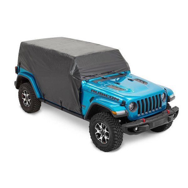 All Weather Trail Cover in Black, For Factory Hardtop or Soft Top All Weather Trail Cover in Black, For Factory Hardtop or Soft Top