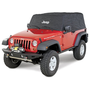 Jeep Logo Cab Cover, Black