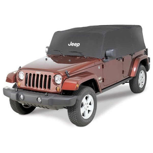 Jeep Logo Cab Cover, Black