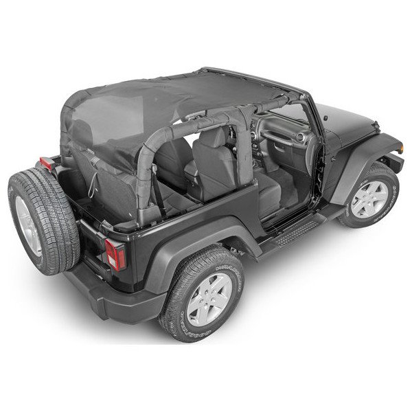 SW1 JK2D Long Top, Black SW1 JK2D Long Top, Black
