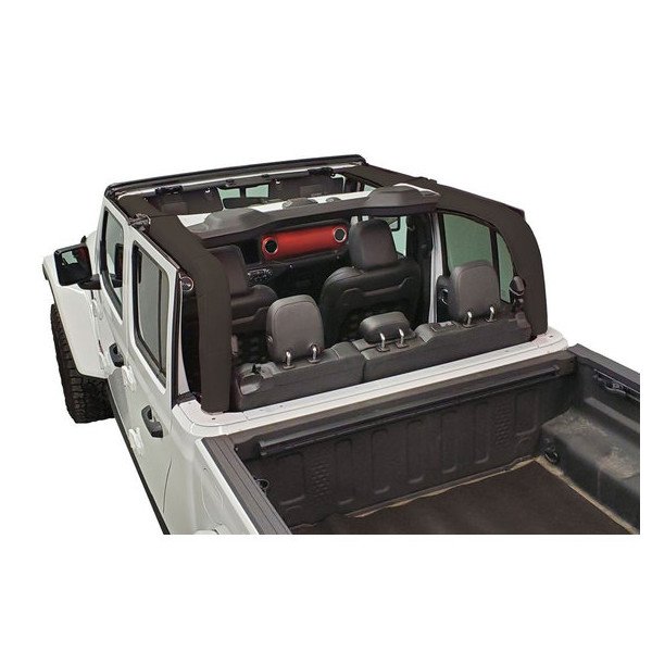 Roll Bar Covers, Hardtop Version - Black Roll Bar Covers, Hardtop Version - Black