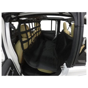 Dirtydog 4X4, Pet Divider with Hammock, Black, for 18-23 Jeep Wrangler JL Unlimited & Gladiator JT Dirtydog 4X4, Pet Divider with Hammock, Black, for 18-23 Jeep Wrangler JL Unlimited & Gladiator JT