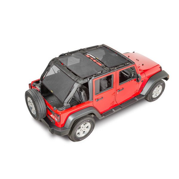 Front, Rear & Cargo Sun Screen, Black