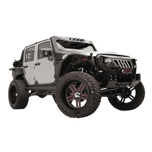Fab Fours, Grumper Crash Bar Cover, for 07-18 Jeep Wrangler JK