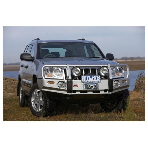ARB, Combination Bull Bar Bumper in Black, for 05-07 Jeep Grand Cherokee WK