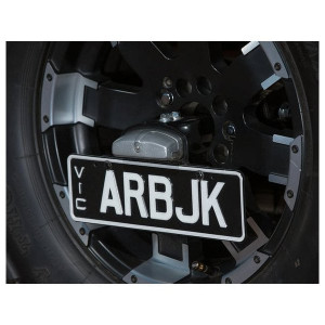 ARB, Spare Tire Mount License Plate Bracket, for 07-18 Jeep Wrangler JK with ARB Rear Tire Carrier