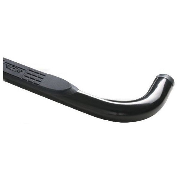 Rampage Products, 3" Side Bar with Step in Textured Black, for 87-06 Jeep Wrangler YJ & TJ