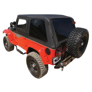 Rampage Products, 2" Slimline Step in Textured Black, for 97-06 Jeep Wrangler TJ Rampage Products, 2" Slimline Step in Textured Black, for 97-06 Jeep Wrangler TJ