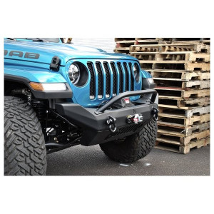 HyLine OffRoad, Summit Modular Front Winch Bumper End Caps, Mid Width for 18-23 Jeep Wrangler JL & Gladiator JT