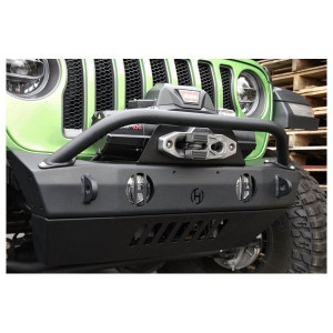 HyLine OffRoad, Summit Air Dam Skid Plate, for Top Winch Mount Bumper for 18-23 Jeep Wrangler JL & Gladiator JT