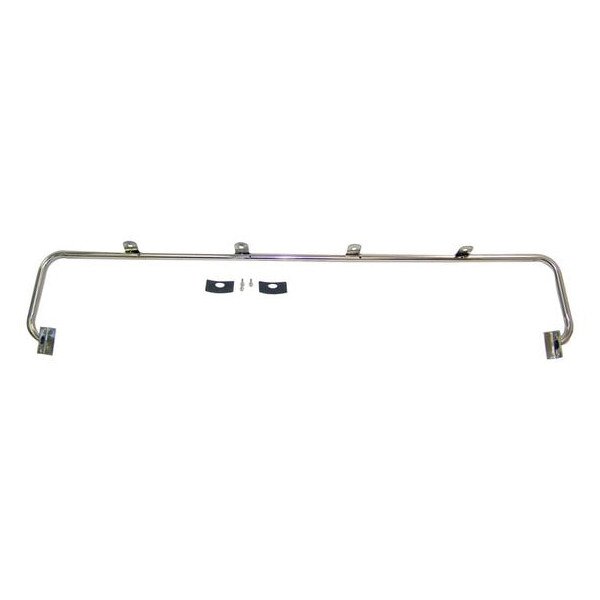 Crown Automotive, Stainless Steel Overhead Light Bar, for 76-95 Jeep CJ and Wrangler YJ