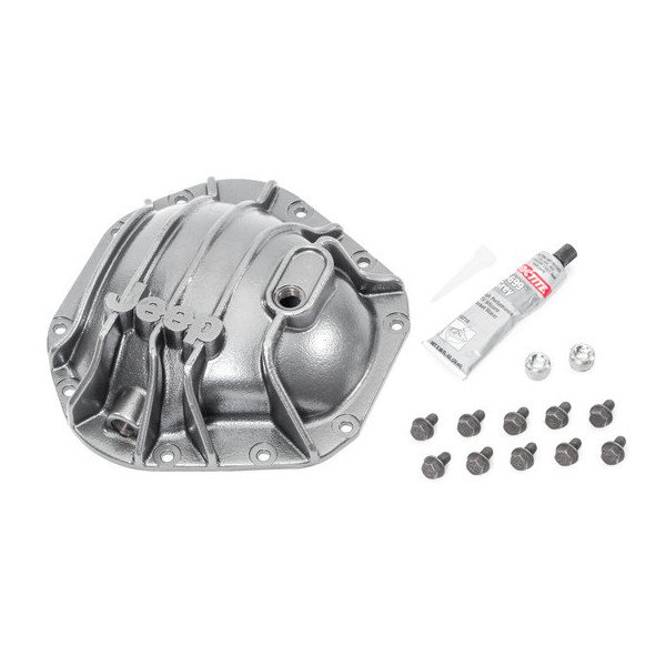 Mopar, Heavy Duty Jeep Logo Differential Cover, for 18-23 Jeep Wrangler JL & Gladiator JT with Dana 60 Axle