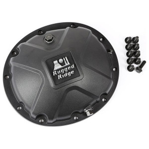 Boulder Aluminum Differential Cover in Black