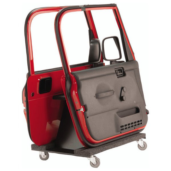 Quadratec, Deluxe Storage Cart, for Half or Full Steel Doors