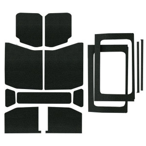 Sound Deadening Headliner & Hardtop Sides Kit, Gray