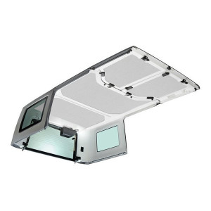 Boom Mat, Hardtop Sound Deadening Headliner, in White for 11-18 Jeep Wrangler JK Unlimited 4-Door