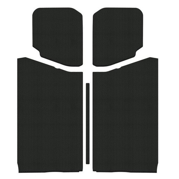 Boom Mat, Sound Deadening Headliner Kit, in White for 18-23 Jeep Wrangler JL 2-Door