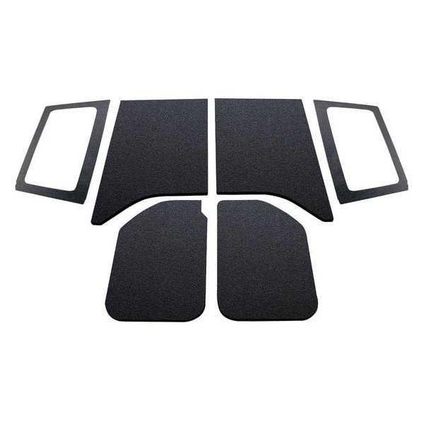 Boom Mat, Sound Deadening Headliner & Hardtop Sides Kit, in Gray Leather for 11-18 Jeep Wrangler JK 2-Door