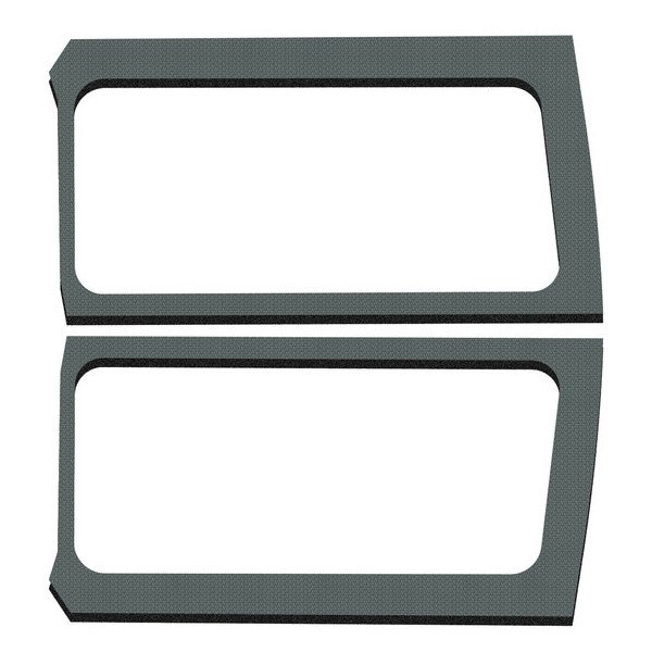 Boom Mat, Hardtop Sound Deadening Rear Side Window Kit, in Gray for 18-23 Jeep Wrangler JL 2-Door Boom Mat, Hardtop Sound Deadening Rear Side Window Kit, in Gray for 18-23 Jeep Wrangler JL 2-Door