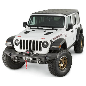 WARN, Elite Series Full Width Front Bumper, for 18-23 Jeep Wrangler JL & Gladiator JT