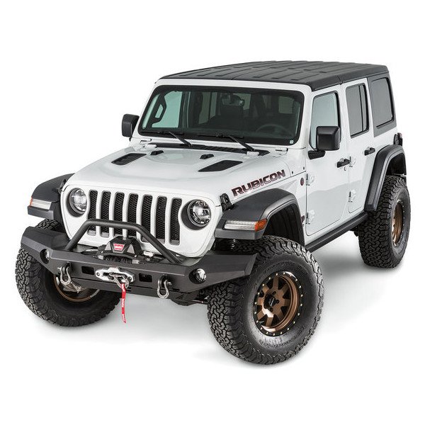 WARN, Elite Series Full Width Front Bumper with Grille Guard, for 18-23 Jeep Wrangler JL & Gladiator JT WARN, Elite Series Full Width Front Bumper with Grille Guard, for 18-23 Jeep Wrangler JL & Gladiator JT