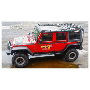 Warrior Products, MOD Rack, for 07-18 Jeep Wrangler Unlimited JK 4 Door