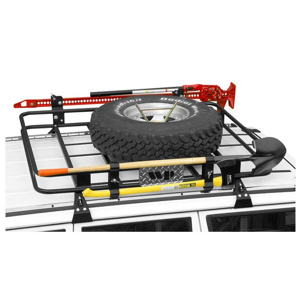 Warrior Products, Safari Roof Rack, for 84-01 Jeep Cherokee XJ with Rain Gutter Mounts