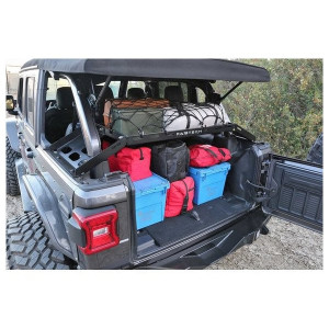Fabtech, Interior Cargo Rack, for 18-23 Jeep Wrangler JL Unlimited with Hardtop