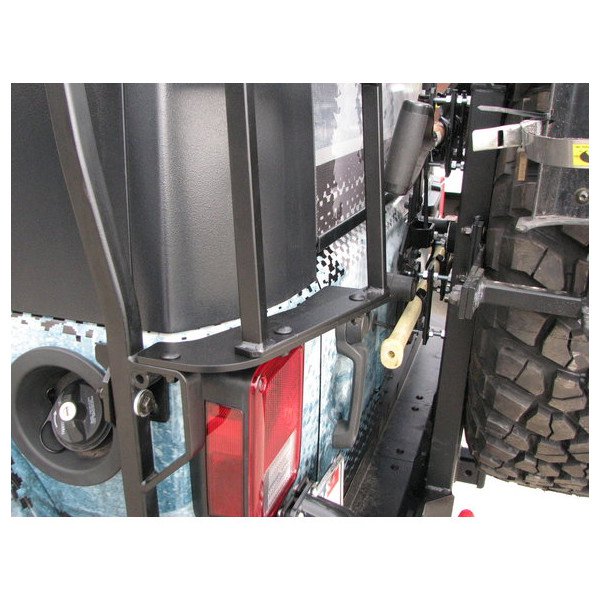 Garvin, Driver Side Rack Ladder, for 07-18 Jeep Wrangler JK with Garvin Expedition Rack Garvin, Driver Side Rack Ladder, for 07-18 Jeep Wrangler JK with Garvin Expedition Rack