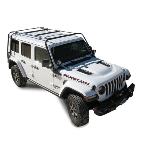 Garvin, Adventure Full Rack, with 4XE Engine for 18-23 Jeep Wrangler JL Unlimited