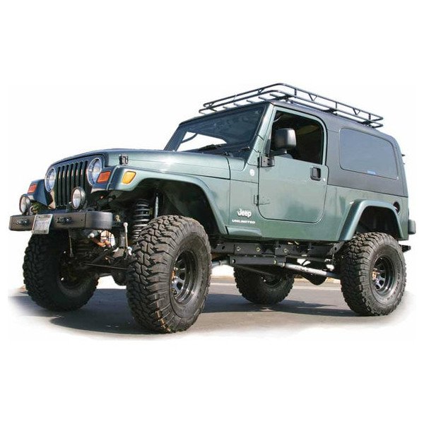 Garvin, Sport Series Track Rack, for 04-06 Jeep Wrangler TJ Unlimited with Hard Top