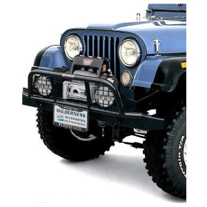 Garvin, Front Wilderness Bumper, 44" Width, for 76-86 Jeep CJ-7
