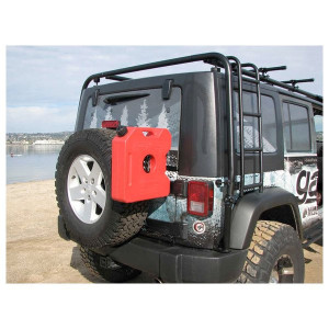 Garvin, Passenger Side Rotopax Can Mount, for 07-18 Jeep Wrangler JK