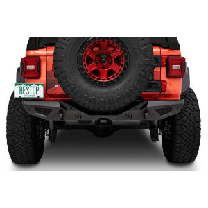 Bestop, HighRock 4x4 Granite Series Rear Bumper, for 18-23 Jeep Wrangler JL